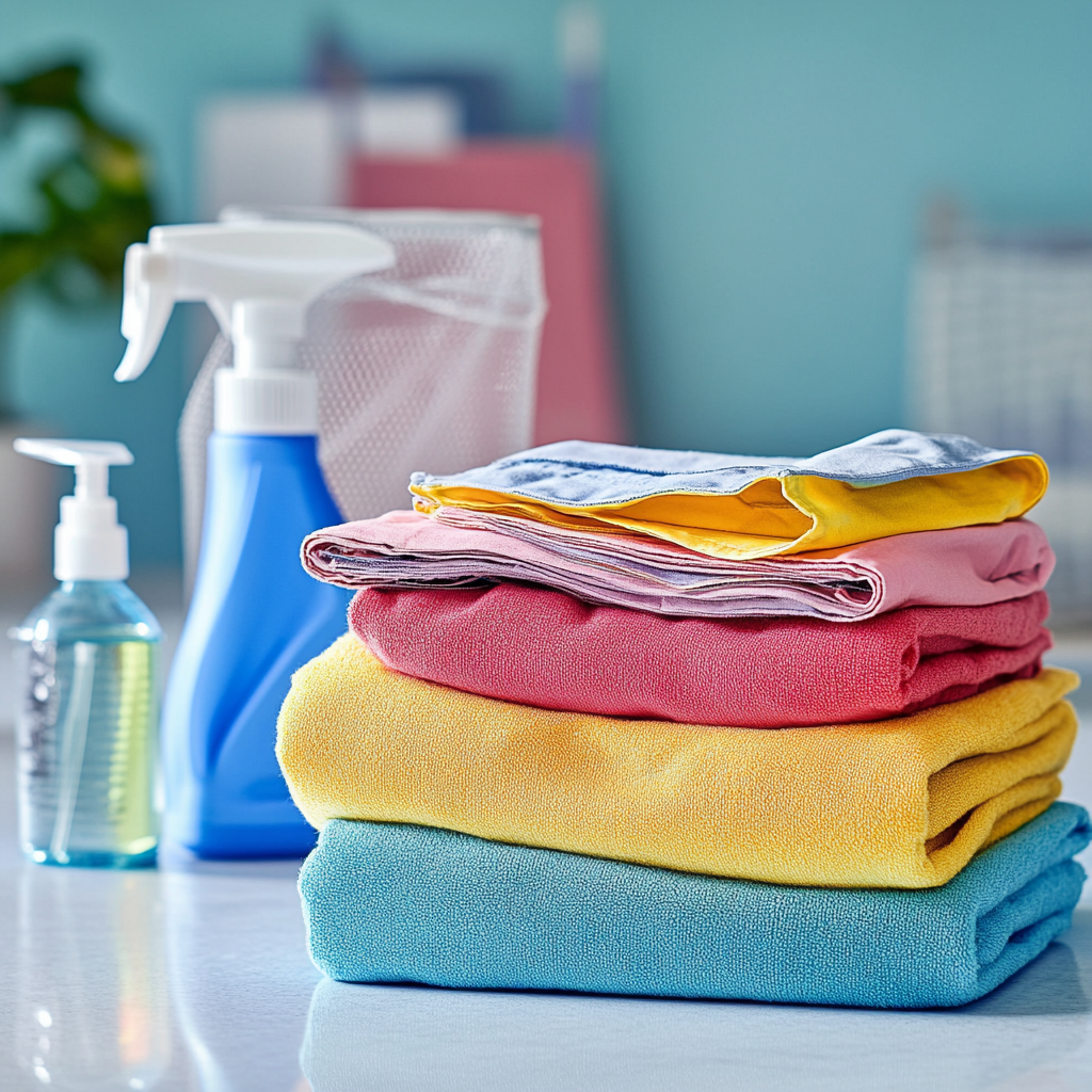 Neatly Folded Laundry