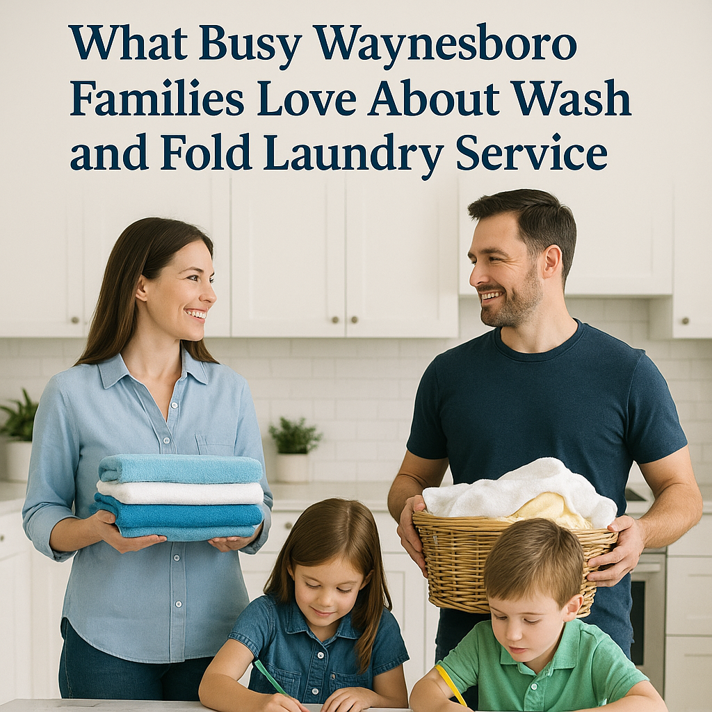 What Busy Waynesboro Families Love About Wash And Fold Laundry Service