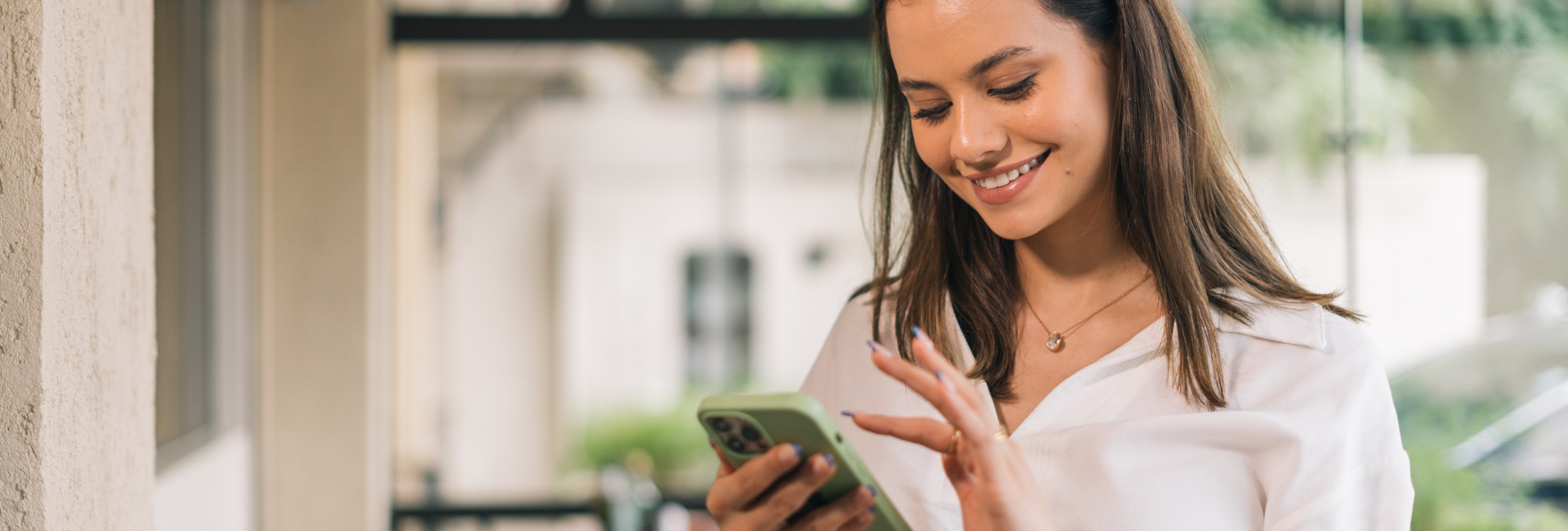 Woman On Phone 1920X650