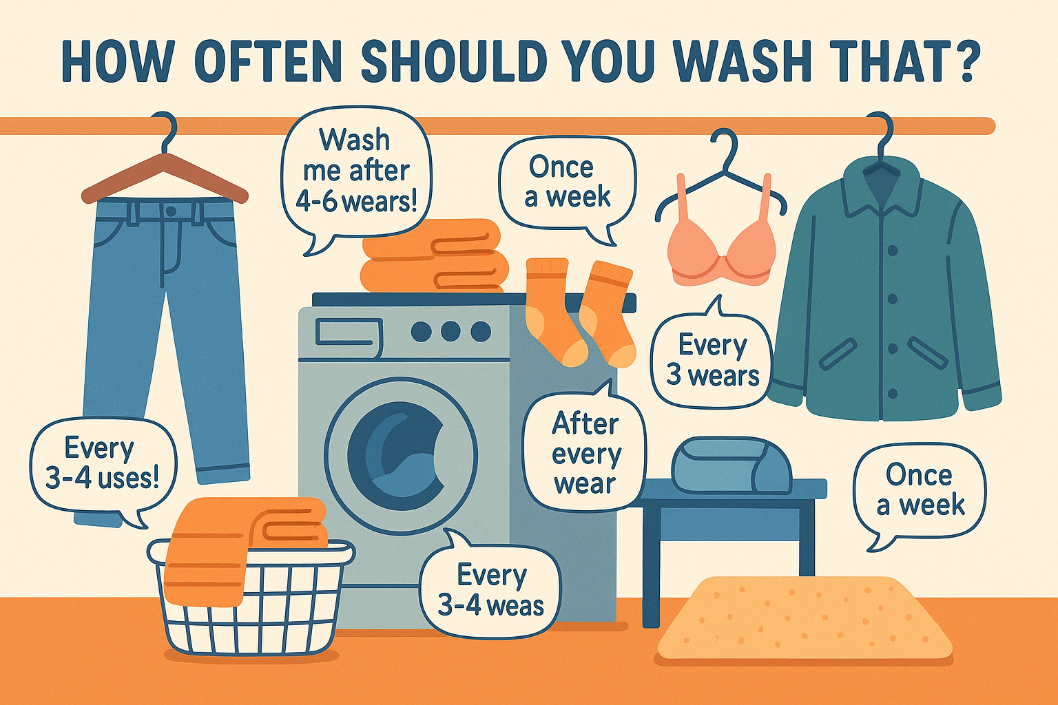 How Often Should You Wash That